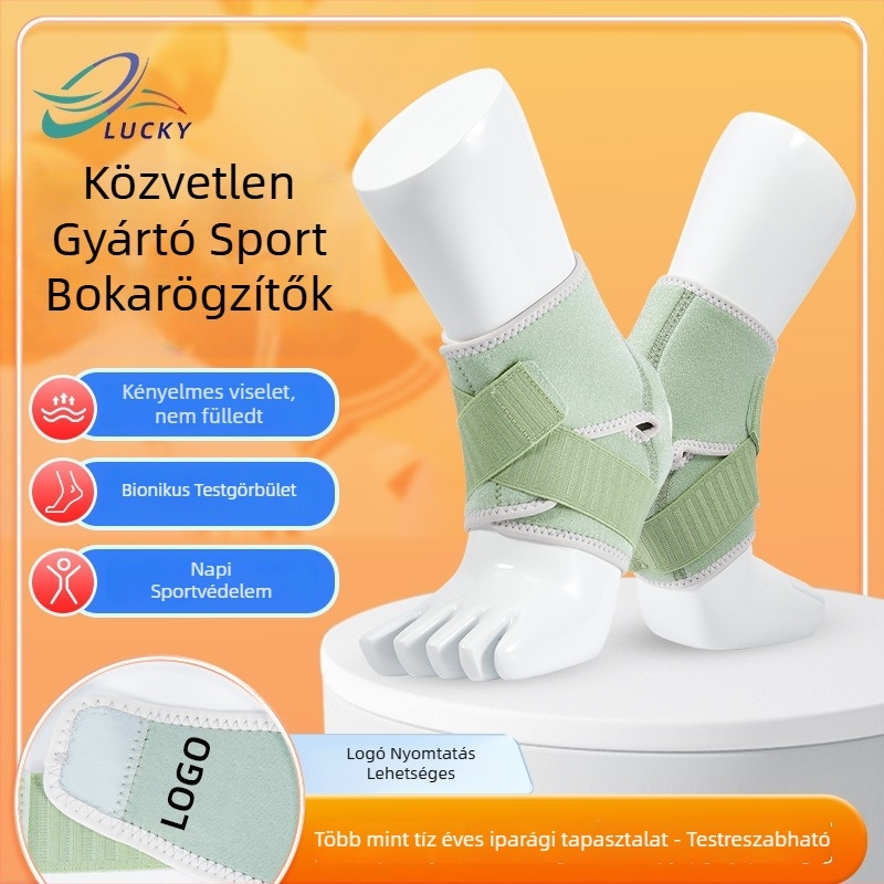 Légáteresztő, megerősített bokarögzítő futáshoz és kosárlabdához