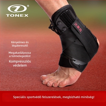 Tonex légáteresztő boka védő – kompressziós boka támasz futáshoz, túrázáshoz és sportokhoz