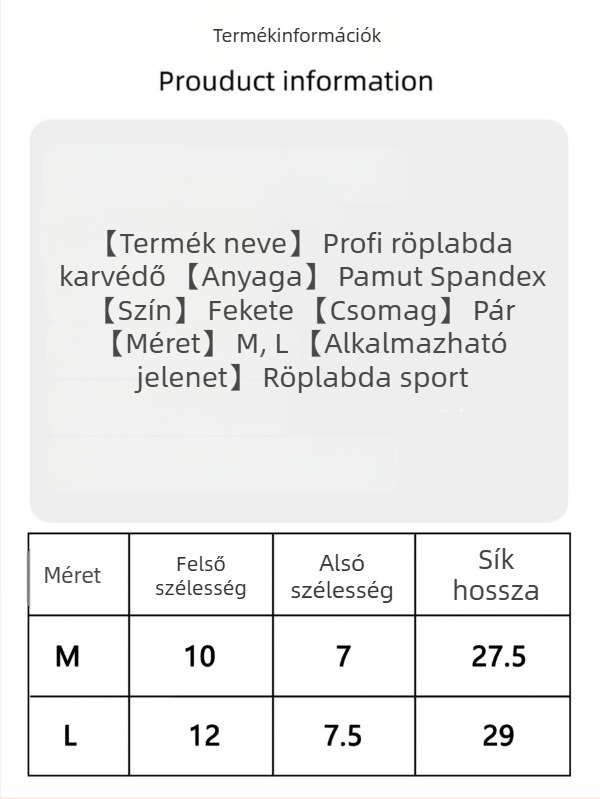 Volejbal kar-, könyök- és csuklóvédő — férfiaknak és nőknek, légáteresztő edzésre