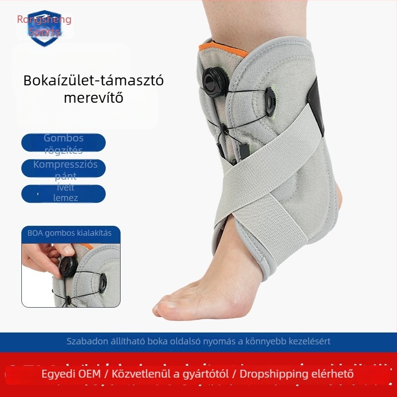 Bokafixáló sín törés és ficam esetén, védő támogatás, állítható, spandex anyag
