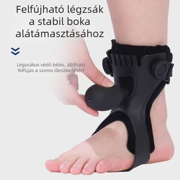 Foot Drop ortézis valgus korrigációval és bokatámasztással – felnőtteknek