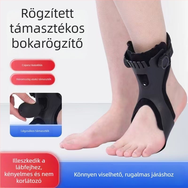 Foot Drop ortézis valgus korrigációval és bokatámasztással – felnőtteknek