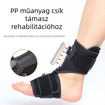 Új, korszerű bokaortézis Velcroos, rugalmas nyomással a láb esése és valgus beállításához