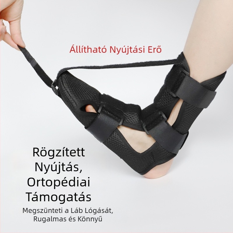Légáteresztő, állítható bokapánt Velcro-zárással a láb védelmére
