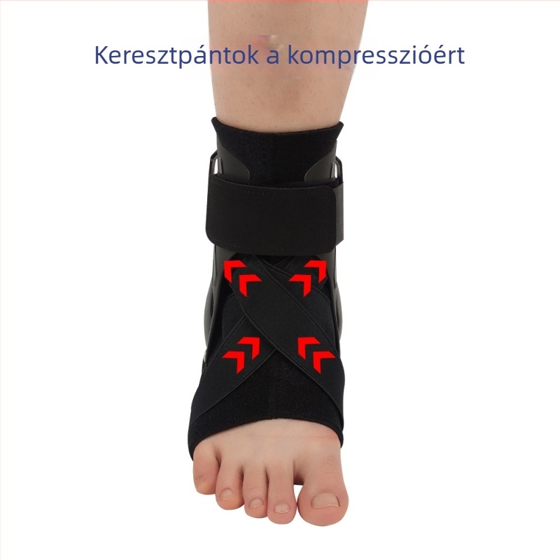 Légáteresztő bokatámasz rándulásokhoz, állítható pántokkal, univerzális méret