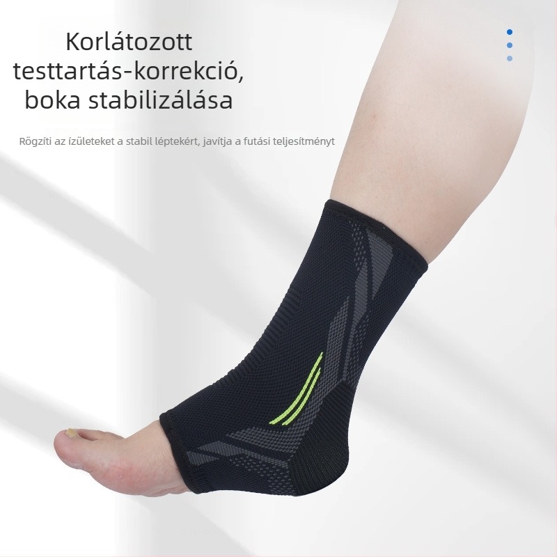 Futballhoz való bokarögzítő – kényelmes, légáteresztő, csúszásmentes, kopásálló, testtartás támogatása