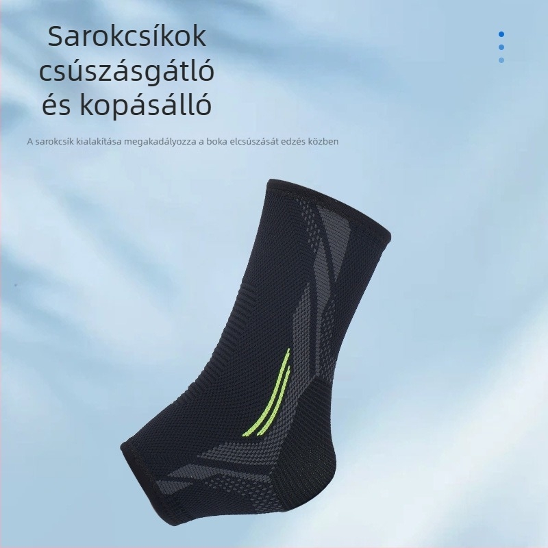 Futballhoz való bokarögzítő – kényelmes, légáteresztő, csúszásmentes, kopásálló, testtartás támogatása