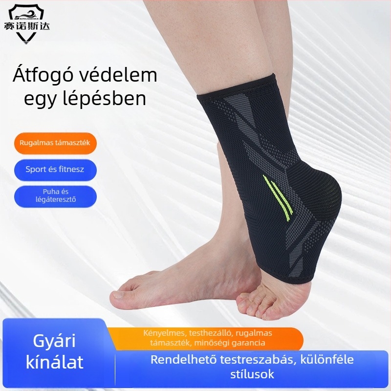 Futballhoz való bokarögzítő – kényelmes, légáteresztő, csúszásmentes, kopásálló, testtartás támogatása