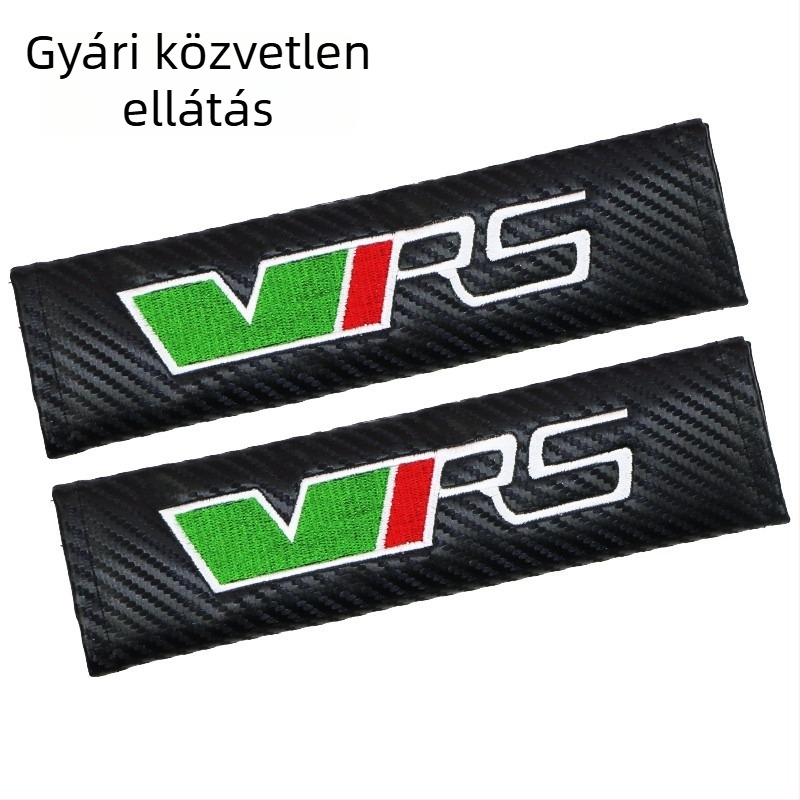 Szénszálas autóöv vállvédő készlet (pár)