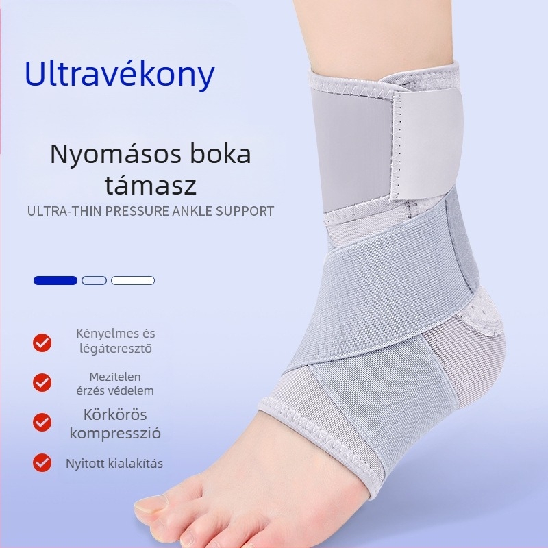 Hálós boka támasz futáshoz és futballhoz, légáteresztő, könnyű, rehabilitációs segéd