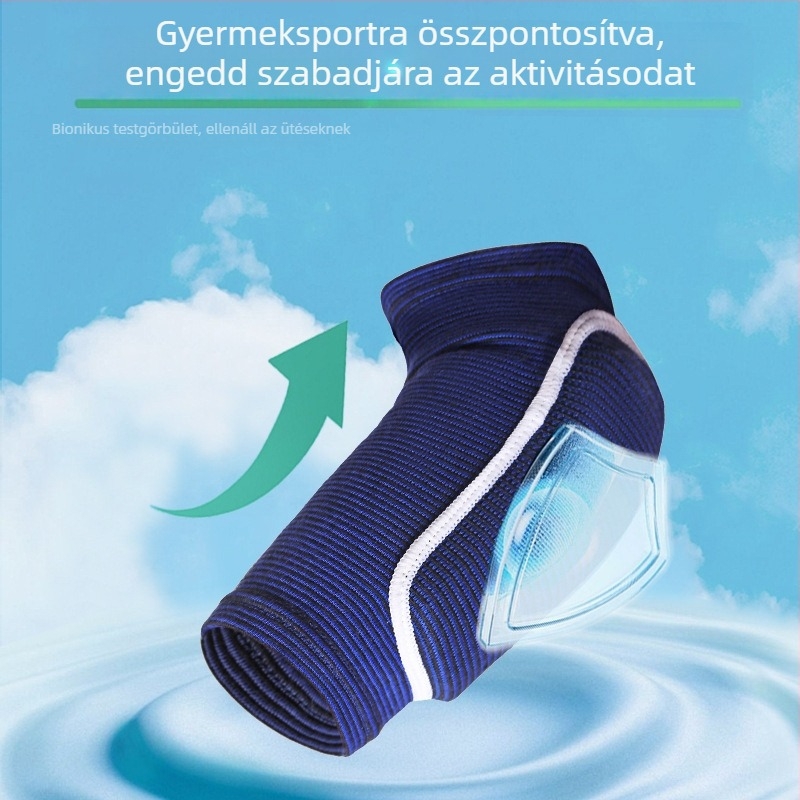 Könyök- és térdvédő készlet habpárnázással, felnőtteknek és gyerekeknek, kerékpárhoz, kosárlabdához, badmintonhoz és hoverboardhoz