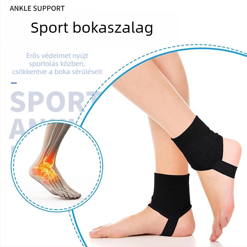 Férfi bokavédő – sprain elleni rögzítő, futáshoz, kosárlabdához és futballhoz