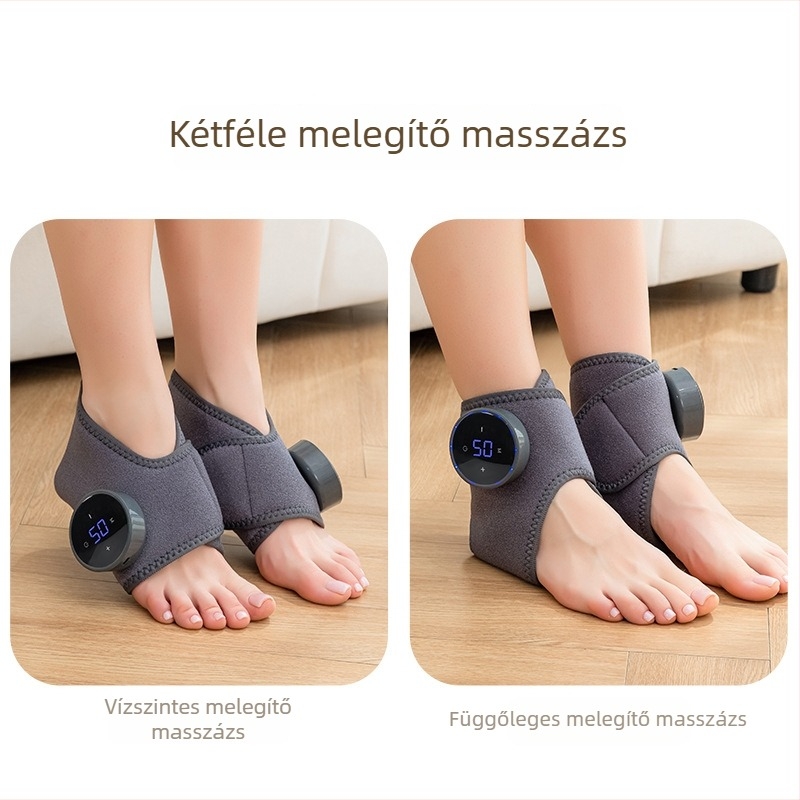 Elektromos boka melegítő és talpmasszírozó készülék rezgéssel