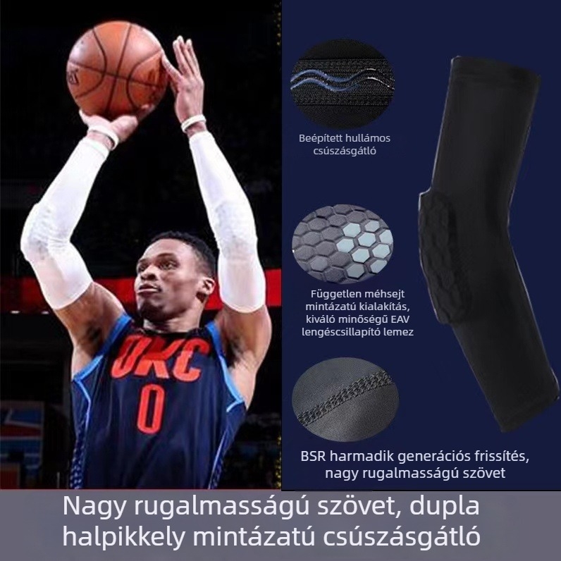 Kosárlabda védő karvédő könyökvédővel edzéshez