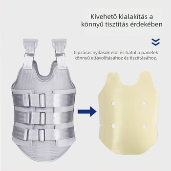 Felnőtt torako-lumbális rögzítő sín, posztoperatív lumbális törés támogatás, mellkas- és ágyéki gerinc ortózisa övvel, légáteresztő és kompresszív