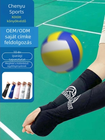 Röplabda könyökvédő – légáteresztő kompressziós karvédő sporthoz és edzéshez