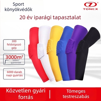 Méhszejt mintázatú térdvédők kosárlabdára, csúszásmentes védelem férfiaknak
