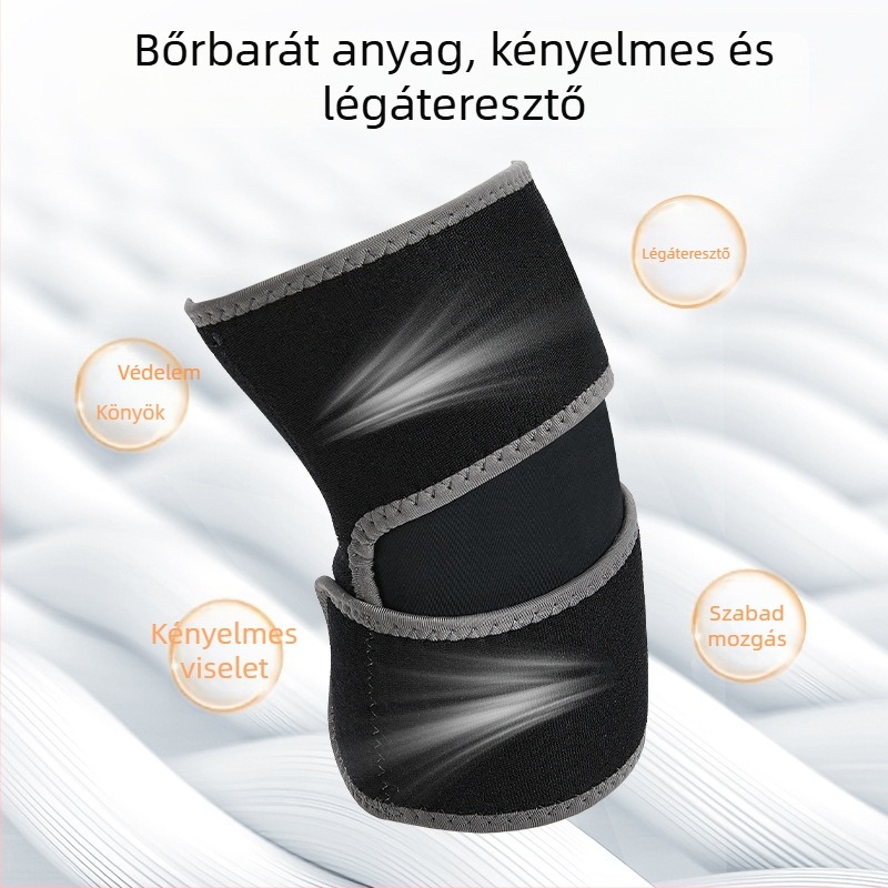 Állítható Velcro könyökvédők felnőtteknek, univerzális méret, sportvédő, testreszabható rajzok és minták szerint