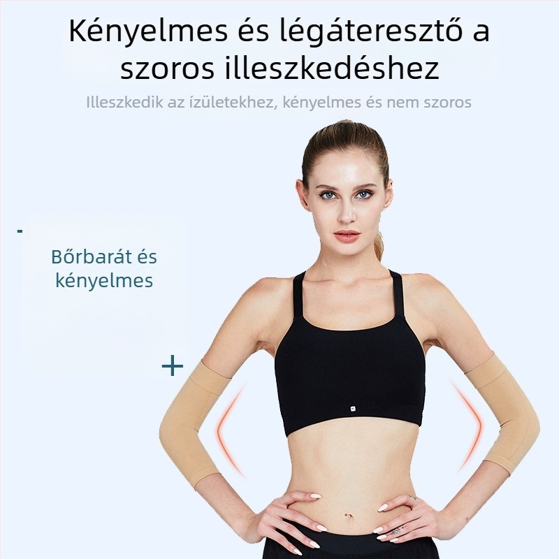 Rugalmas könyökvédő, karmelegítő, uniszex könyökvédő badmintonhoz, futáshoz, kerékpározáshoz