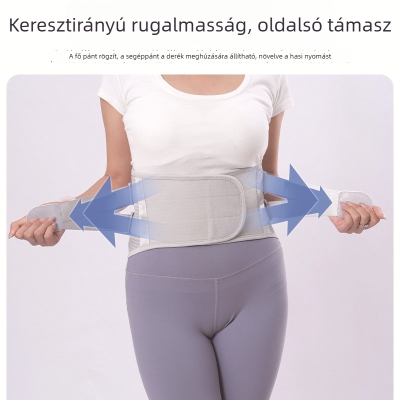 Ágyéki gerincsérvre tervezett deréköv, sportos deréköv, hőnyomásos derék támogatás, fájdalomcsillapítás és gerinc stabilizálás
