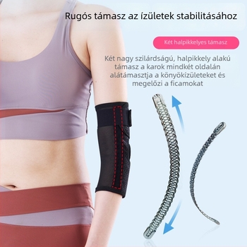 Légáteresztő könyökvédő karvédő tenisze és röplabdára — női sportkarrvédő, ízületvédő