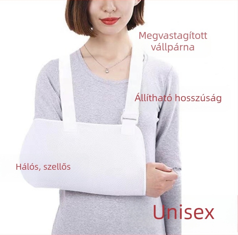Légáteresztő alkari- és felkarortézis váll- és könyöktámaszokkal