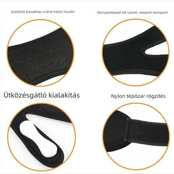 Patellás térdvédő sportokra – unisex, futás, túrázás, kerékpározás, kosárlabda, fitnesz