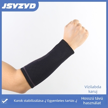 Röplabdához hosszított csuklóvédők, nylon kötött, meleg, könyökvédő