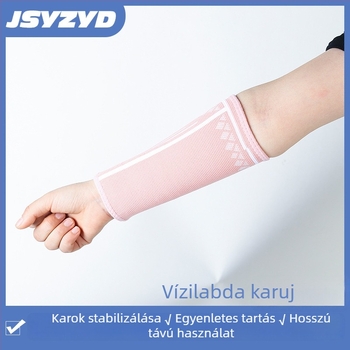 Röplabdához hosszított csuklóvédők, nylon kötött, meleg, könyökvédő