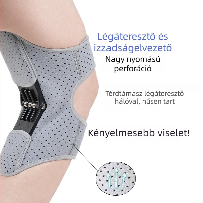 Térd exoszkeleton járáshoz és futáshoz – patella térdízület védelme