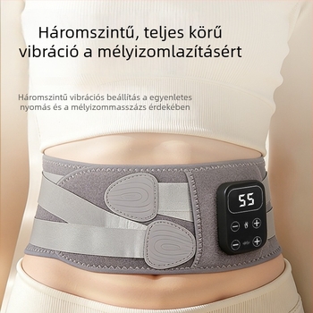 Intelligens fűtőmasszázs deréktámasz mugwort melegítő kompresszióval derékfájdalomra