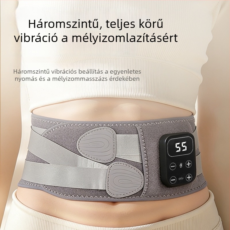 Intelligens fűtőmasszázs deréktámasz mugwort melegítő kompresszióval derékfájdalomra