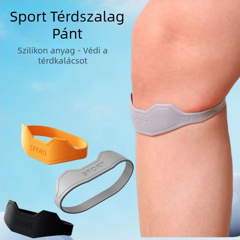 Térdpatella öv és támasztó szíj, elasztikus térdízületi védelem