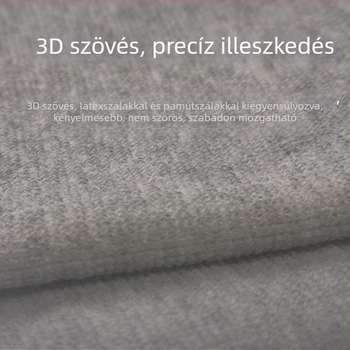 Téli térdvédők fleece-béléssel, vastag anyagú, négyrészesen elasztikus bambusz-szén kötésű