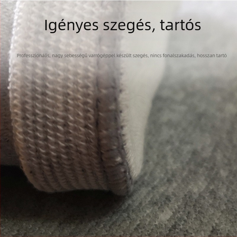 Téli térdvédők fleece-béléssel, vastag anyagú, négyrészesen elasztikus bambusz-szén kötésű