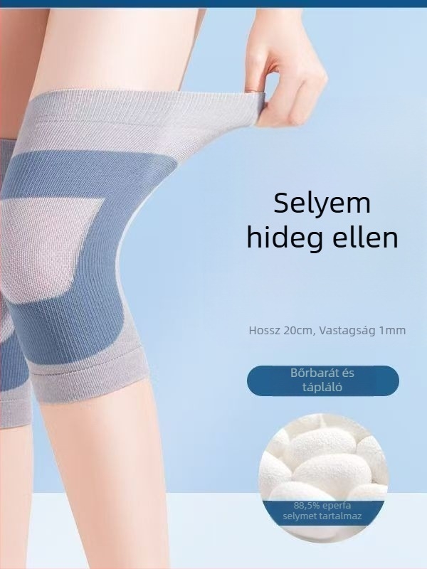 Betűkkel ellátott kötött térdvédők, könnyűek, minden évszakra, lélegzőek, csúszásmentesek