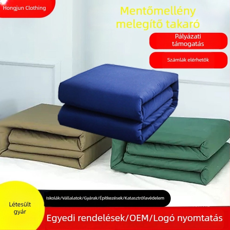 100% pamut téli vastag paplan töltettel, egyszemélyes méret, ideális szállásra