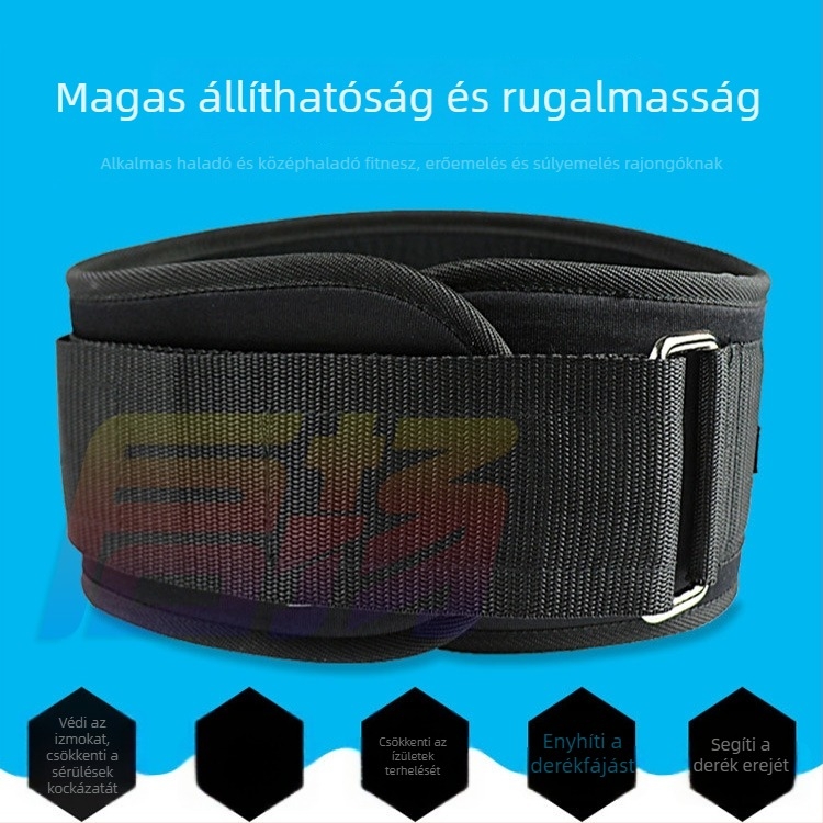 Fitnesz deréköv – guggoláshoz és súlyemeléshez, edzéshez, férfiak és nők számára