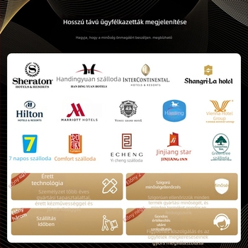 Személyre szabott hotelszobai ágyneműkészlet, 100% pamut szatén csíkokkal, négy darabos