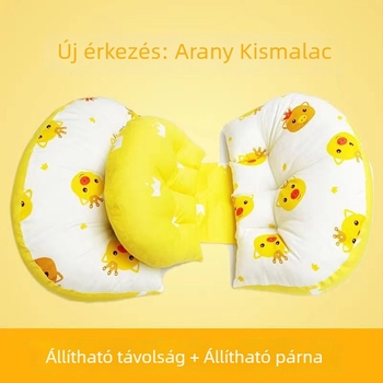 Többfunkciós U-alakú párna deréktámasz és has alátámasztással, oldalsó fekvéshez
