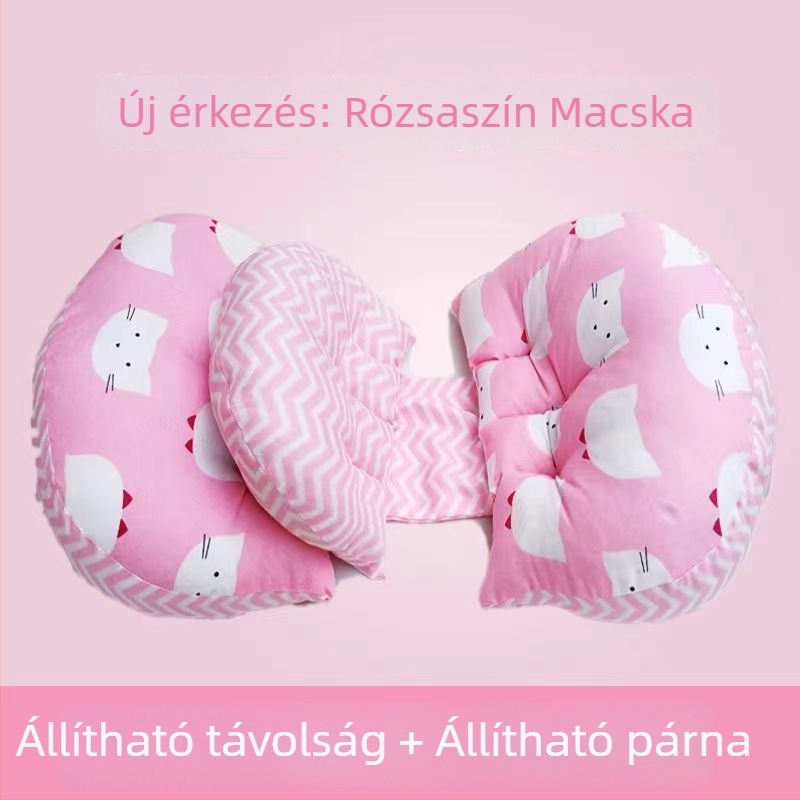 Többfunkciós U-alakú párna deréktámasz és has alátámasztással, oldalsó fekvéshez