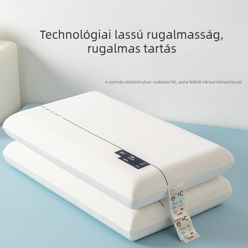 Memóriás hab nyakpárna, hotel-stílus, nyomásmentes, lassú visszaalakulás