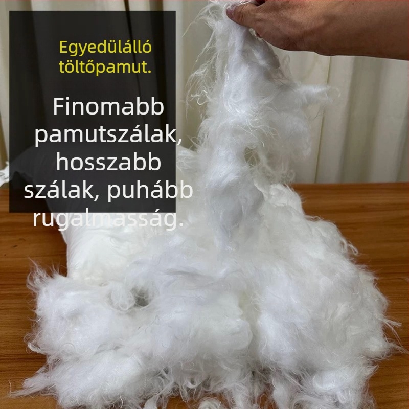 Ultra-soft alvópárna, hotelminőségű, mikroszálas töltet, ölelő érzet, lassú visszapattanás, egy darab