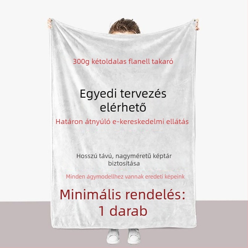 Nievia személyre szabott flanel takaró digitális nyomtatással, vastag, geometriai mintázat, egész éves használatra, modern egyszerű stílus
