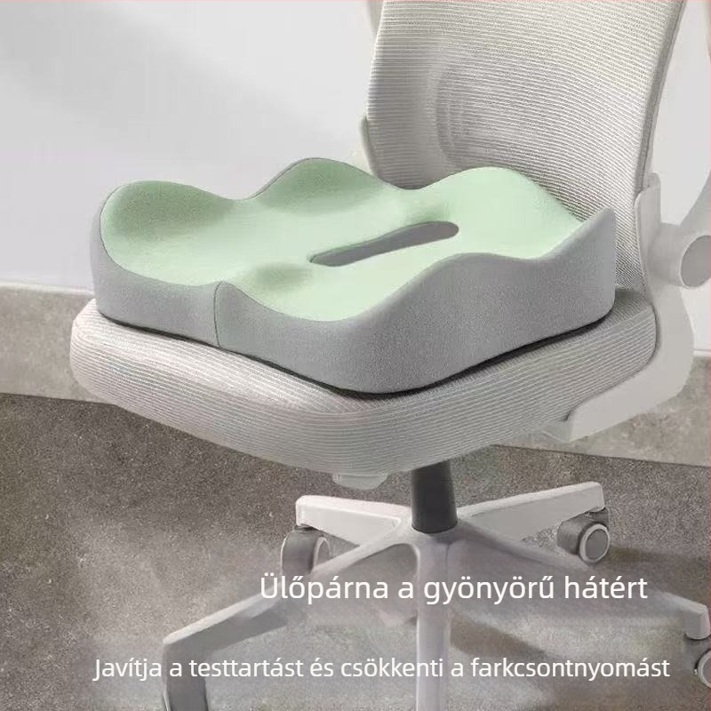 Memóriahabos ülőpárna – székhez, autóhoz, teásasztalhoz és irodába – hosszú üléshez, elegáns ülőpárna