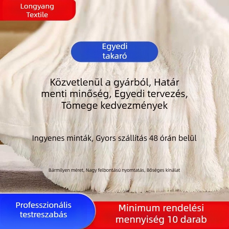 Többszínű flanel pléd teknős fleece mintával, ágytakaró és kanapévédő, otthoni és irodai használatra