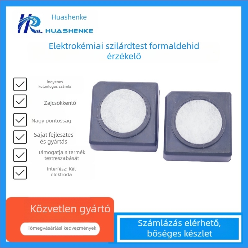 Huashenke HH-2CH2O-5 Elektrokémiai formaldehid-szenzor, levegőminőség-érzékelő, VOC átvivő, környezetbarát okos
