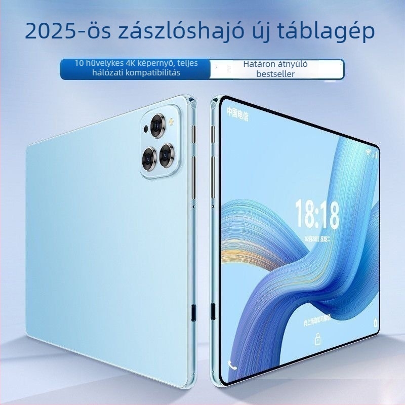 Android tablet 10,1 hüvelyk, 3 GB RAM, 64 GB ROM, 4G Dual SIM