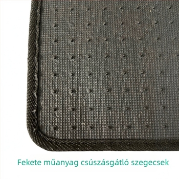 Velúr univerzális autópadlómat, csúszásmentes, vízálló, négyévszakos, kopásálló