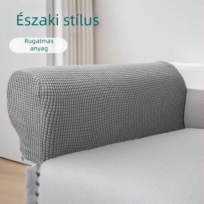 Rugalmas kanapé karvédő huzat rács mintával, vastag, szennyeződés elleni védelem, egyszínű